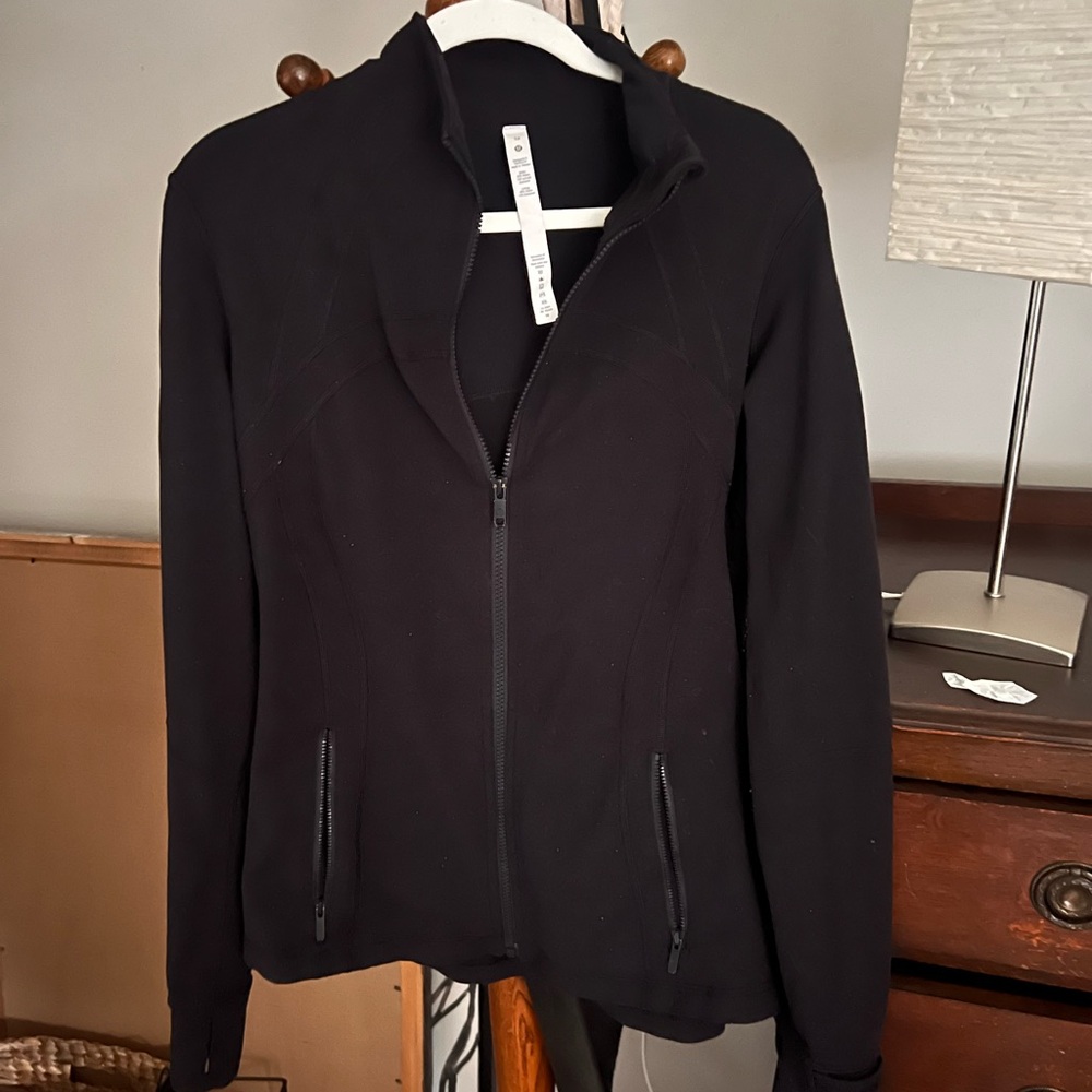 lululemon athletica Black Bomber Jacket